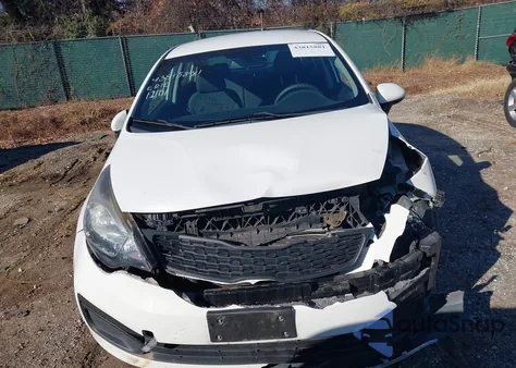 2015 Kia Rio Lx z USA, uszkodzony, nr VIN KNADM4A37F6466629